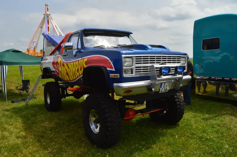 US Cars Fest Krásno 2024 – Chevrolet Hot Wheels monster truck