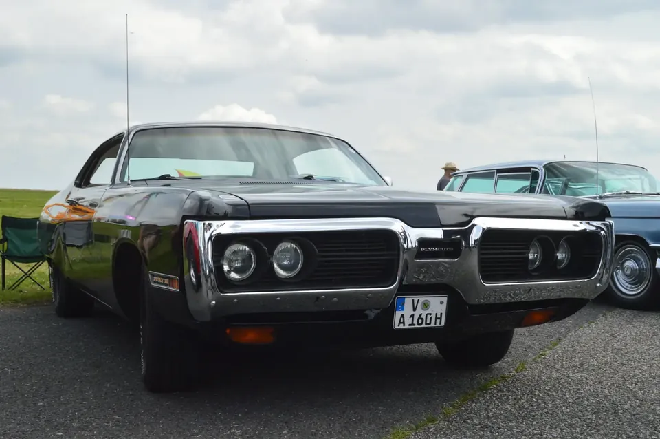 US Cars Fest Krásno 2024 – Plymouth Fury III 1972 černý
